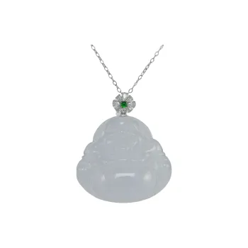 SIYIJIA Glutinous Jade Jadeite Pendants Unisex
