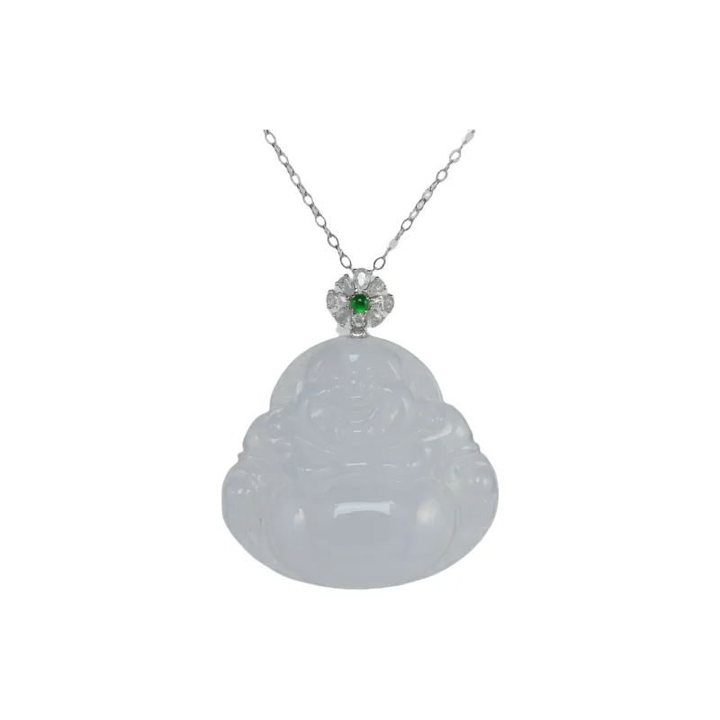 SIYIJIA Glutinous Jade Jadeite Pendants Unisex-0