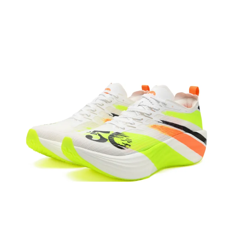 50 Cushioned Breathable Impact Resistant Low Top Marathon Running Shoes Unisex Colorful Ink Snow 001-1