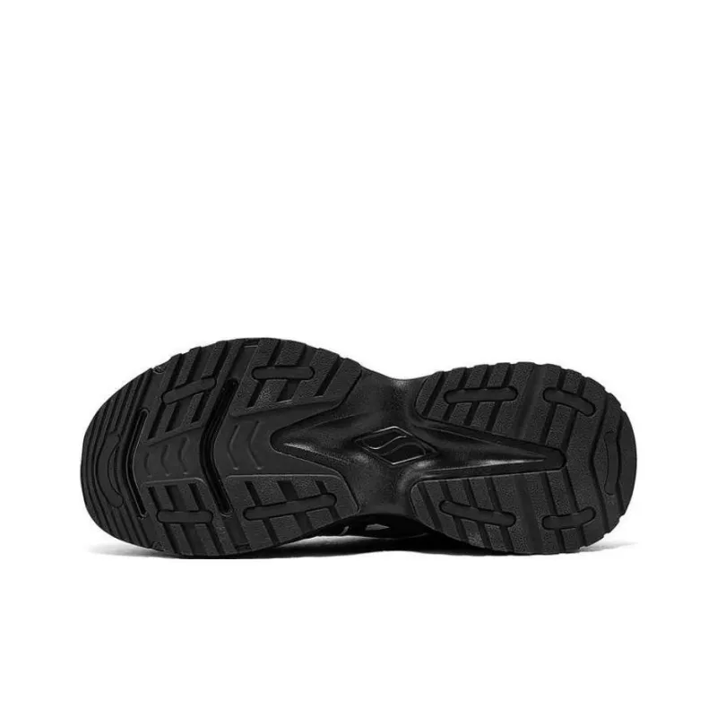 Skechers Lifestyle Cushioning Wear Resistant Low Top Chunky Sneakers Men's Black-3