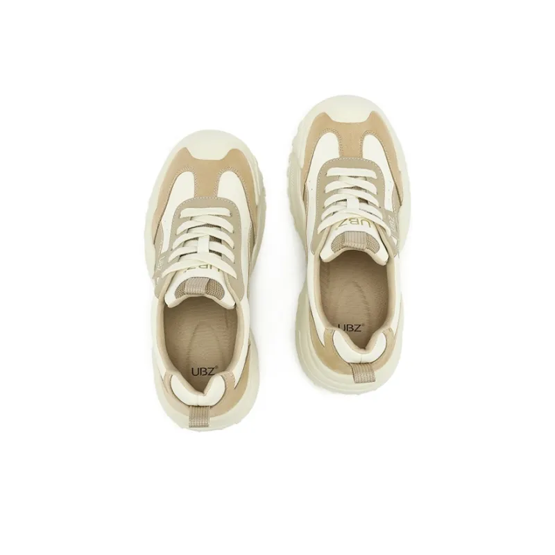 UBZ Slip Resistant Low Top Chunky Sneakers Women's-2