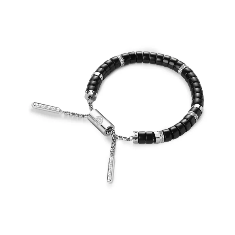 Rastaclat Titanium Steel Small Lion Chinese Style Bracelet Unisex-4