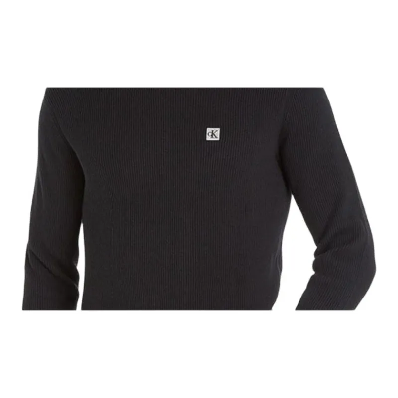 Calvin Klein Logo-appliqué Jumper-4