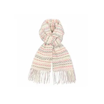 BANDICOOT Polyester Knit Scarves Women's Light Pink