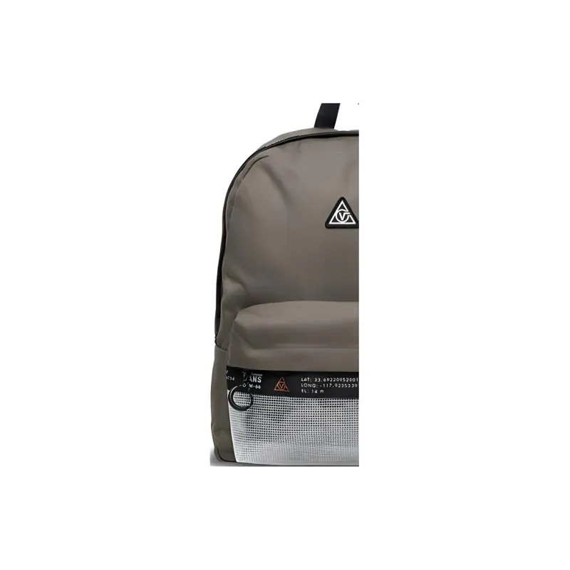 Vans Polyester Backpack Regular Unisex Gray Green-2