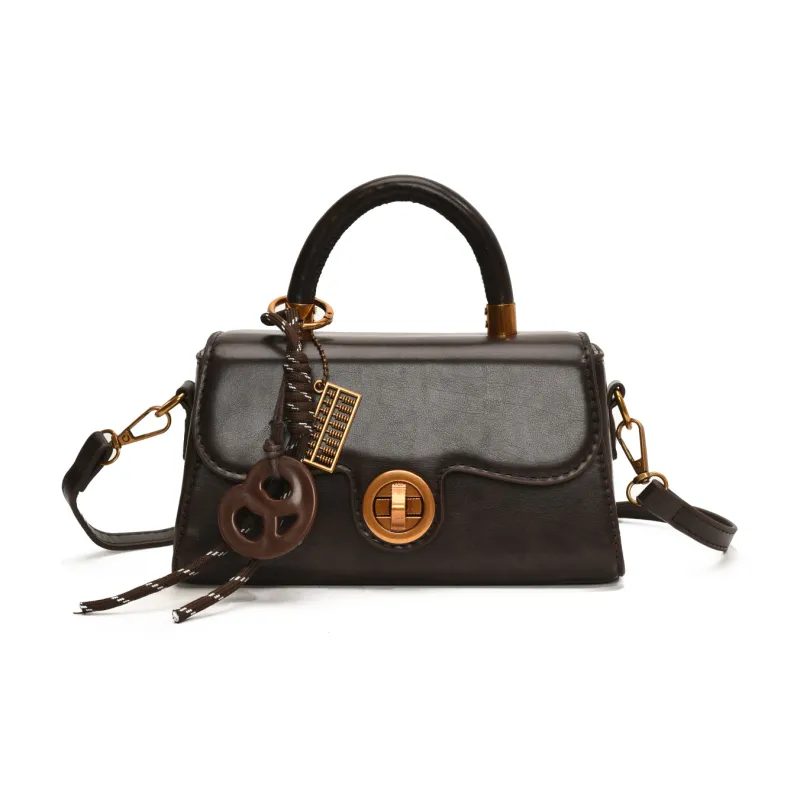 Yalu PU Shoulder Bag, Crossbody Bag, Handbag Regular Women's Coffee/White/Brown/Black-1