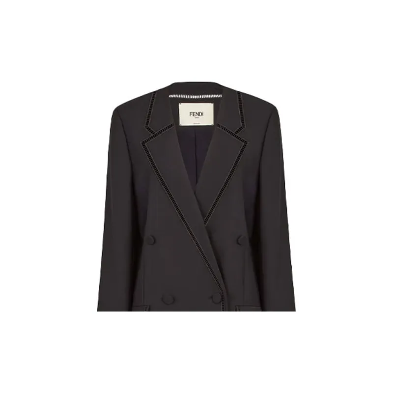 FENDI Jackets Women's Black-3