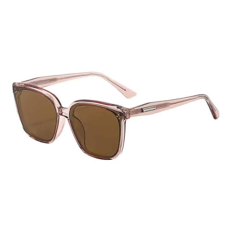 Sagawa Plate Frame Square Sunglasses Unisex-4