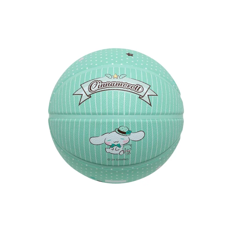 Wild Child Club x SANLIOULIANMING Rubber Basketball Mint Green Size 7 Ball Street Training Competition Unisex-1