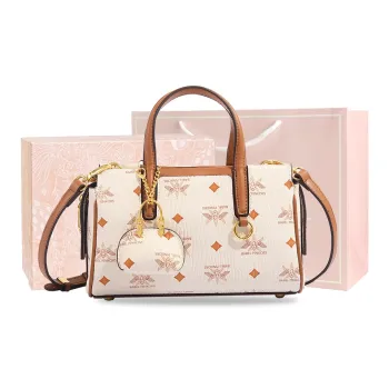MISS GAIL Artificial Leather One Shoulder Handbag Crossbody Bag Regular Women's Black And White/Beige And Yellow/Pink