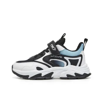 7 PE Anti Slip And Wear Resistant Rebound Lightweight Cushioning Low Top Kids' Running Shoes Teenagers