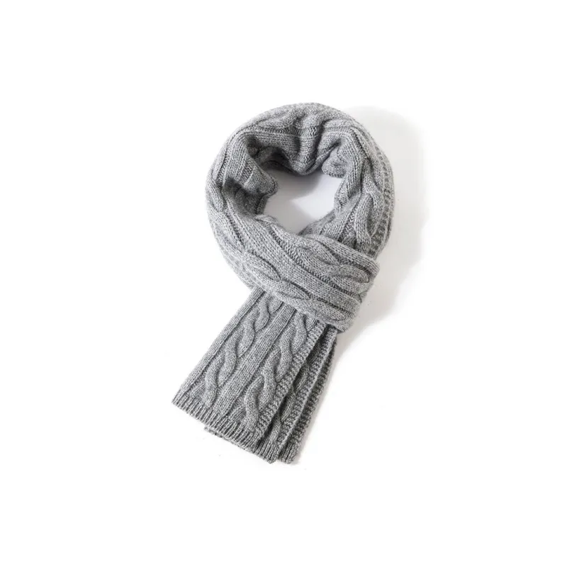 A Good Thing Wool Knit Scarves Unisex-4