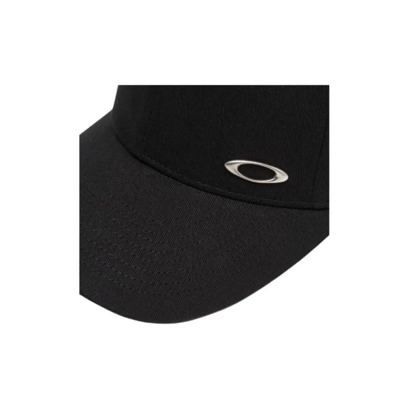 Oakley Cotton Baseball Caps Men's Black-2