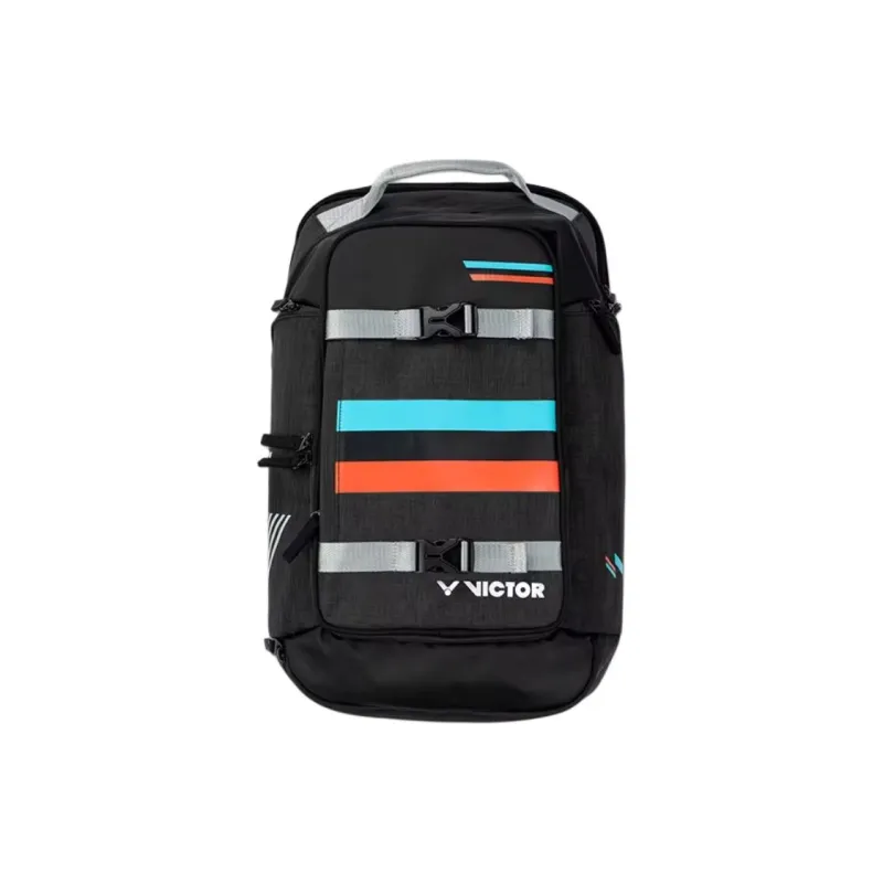 VICTOR Badminton Racket Bags 2 Pcs Pack Backpack Black Men's-1
