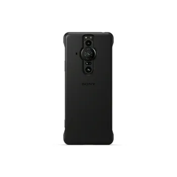 SONY Leather Material Rear Cover Impact-Resistant XQ-BE72 Leather Phone Case Compatibility Sony Xperia Pro-I Minimalist