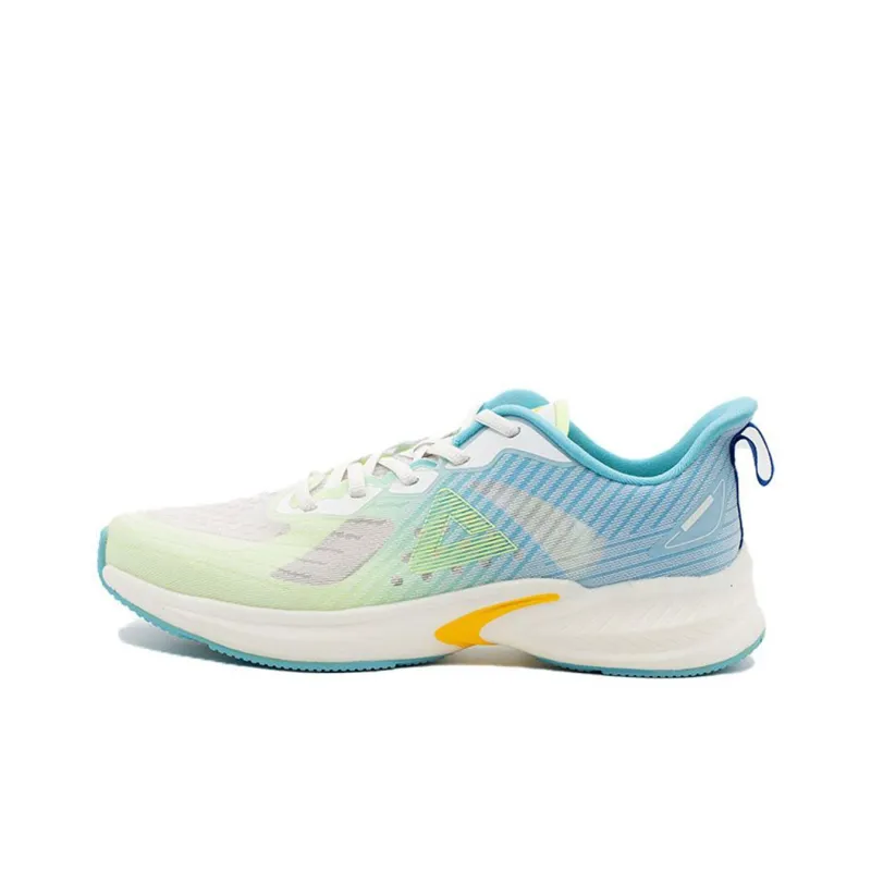 PEAK Qingyi Abrasion Resistant Breathable Low Top Running Shoes Men's Lake Blue-0