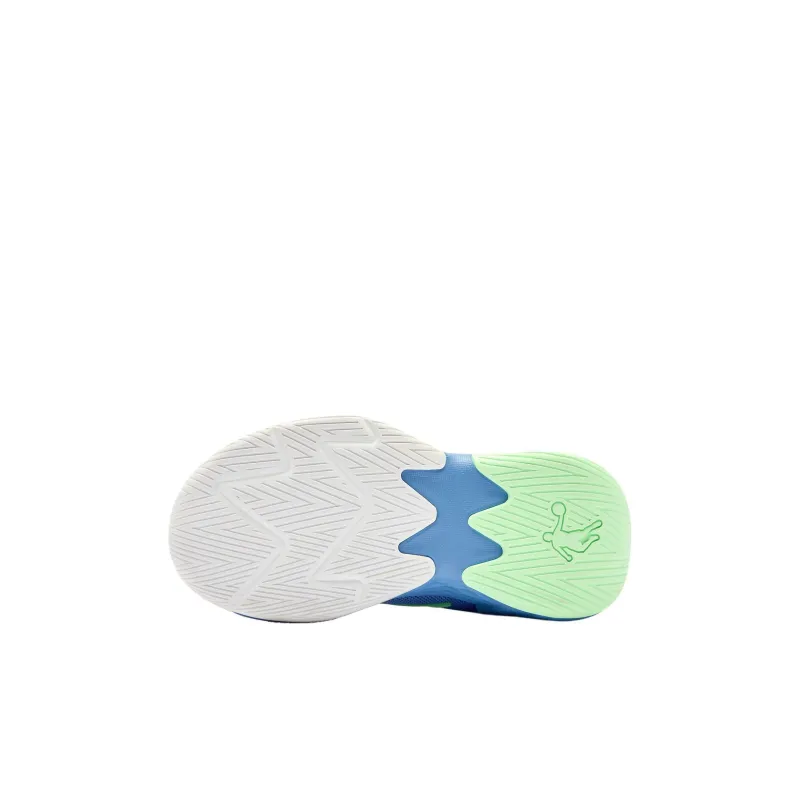 QIAODAN Anti Slip Wear Resistant Low Top Children's Basketball Shoes Blue Children Aged 3 7 Years Old-4