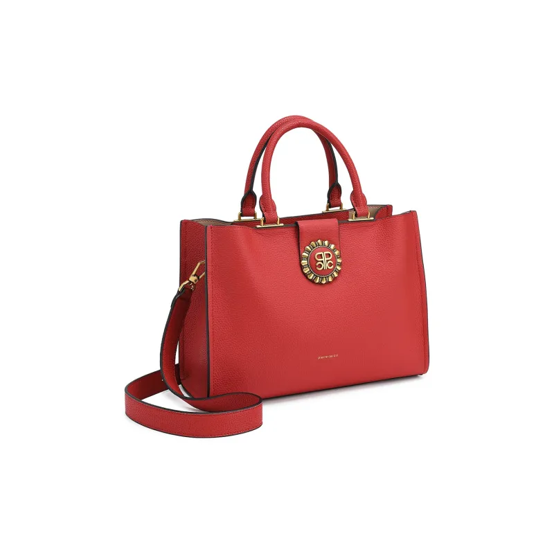 PIERRE CARDIN Top Grain Cow Leather Mommy Bag Crossbody Handbag Women's Multicolor-2