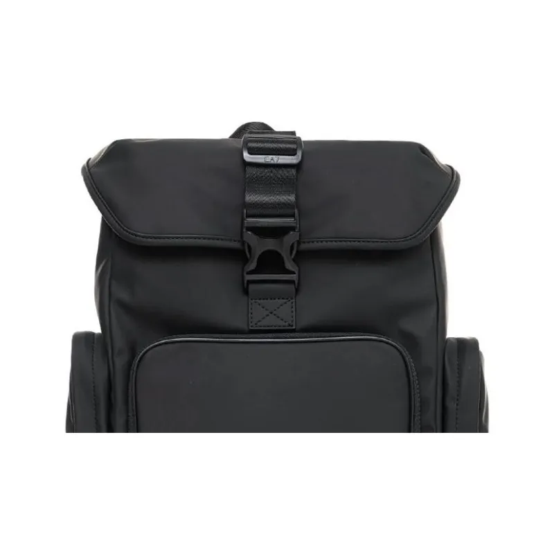 EMPORIO ARMANI EA7 Polyester Backpack Unisex Black-3