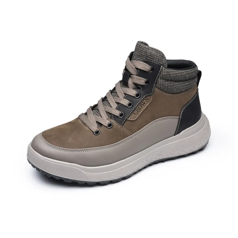 CROWN Martin Boots Men Gray-6