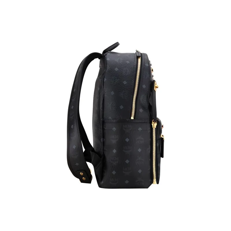 MCM Logo Print Backpack-1