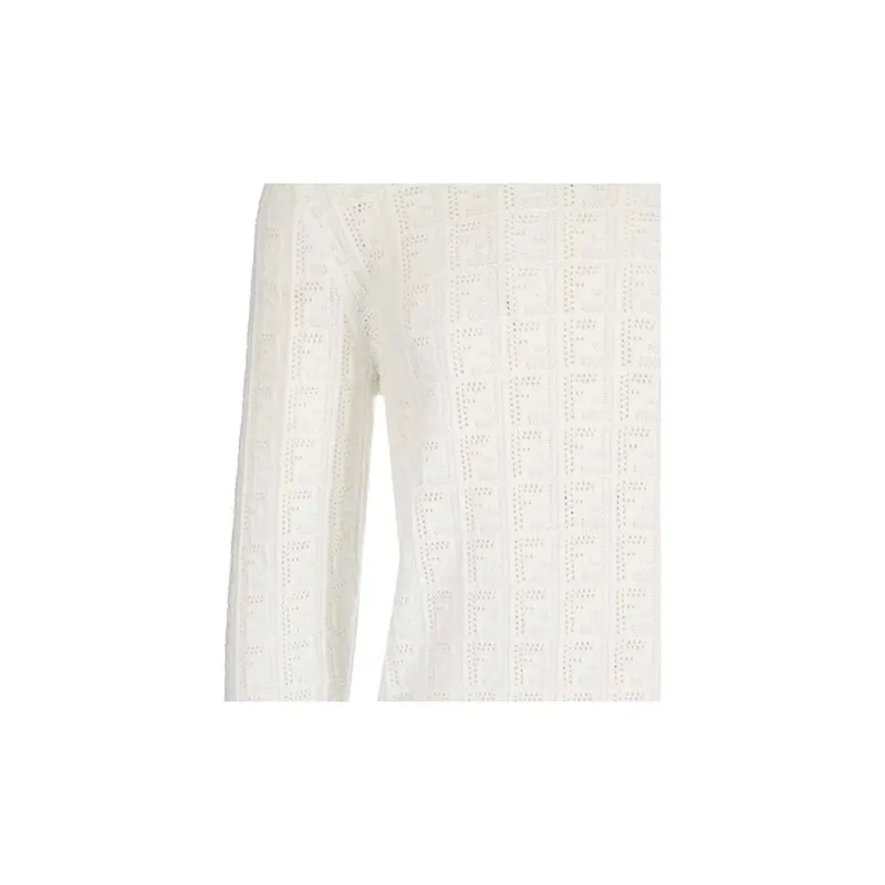 FENDI Sweaters Men White-4