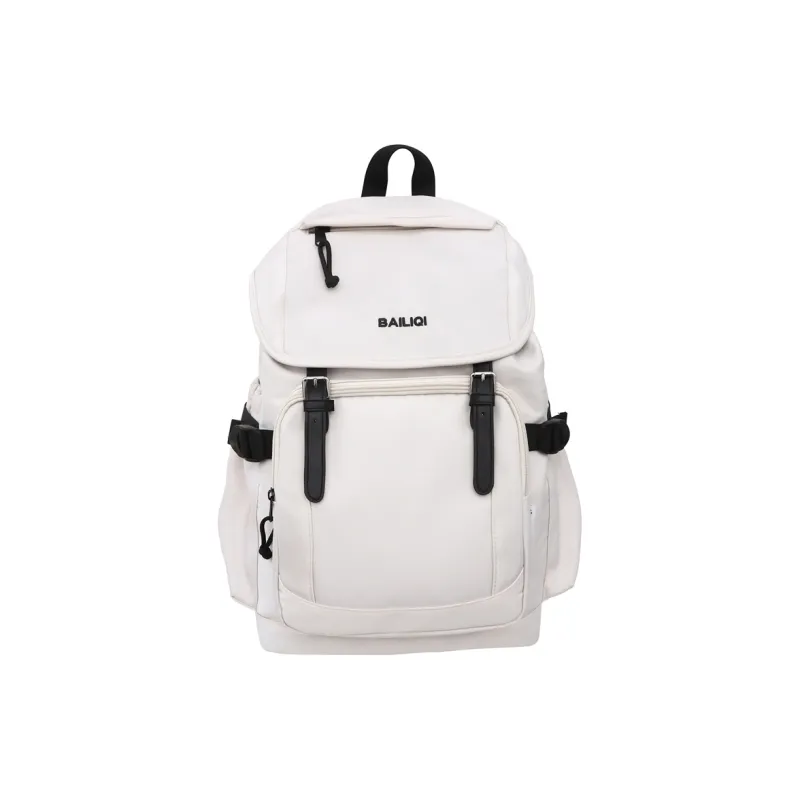 DCLOUD Nylon Backpack Large Size Unisex White/Black/Army Green/Light Green/Khaki-0