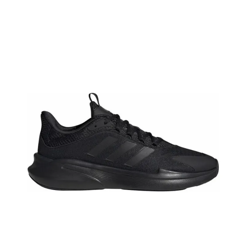Adidas Alphaedge Anti Slip Wear Resistant Low Top Casual Running Shoes Men's Black-1