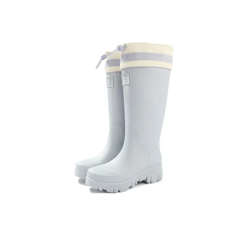 UBZ Waterproof Rain Boots Women's Mist Blue-1