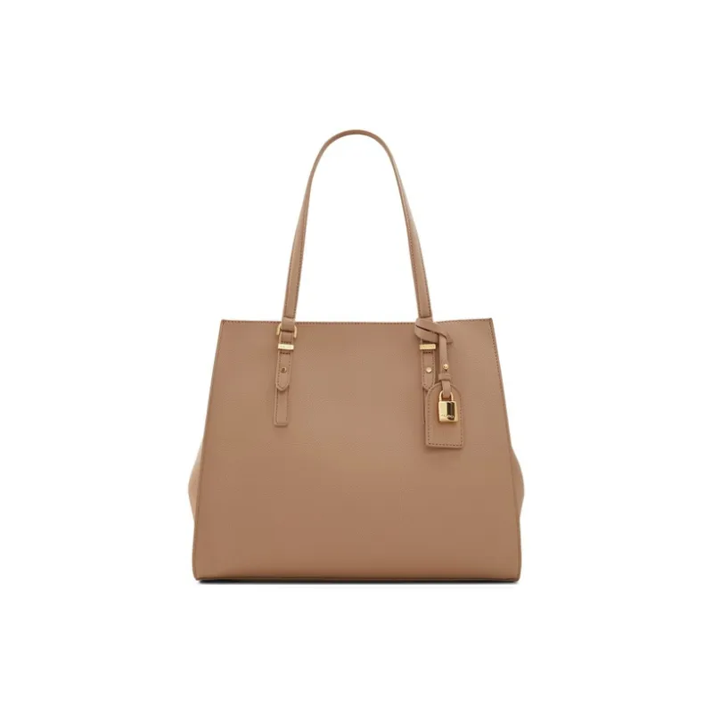 ALDO Artificial Leather One Shoulder Handbag Tubas Women's Khaki/Cognac/Black-3