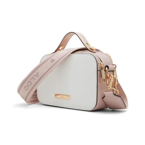 ALDO Artificial Leather Handbag Trumpets Women's Mixed Color/Rose Gold-4