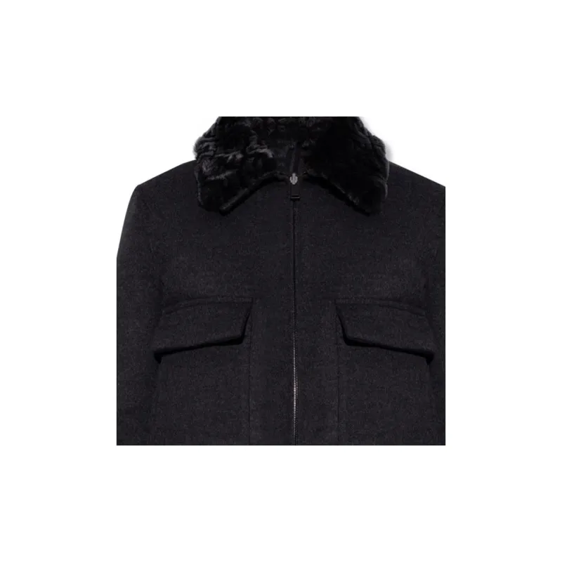 FENDI Jackets Men Dark Gray-1
