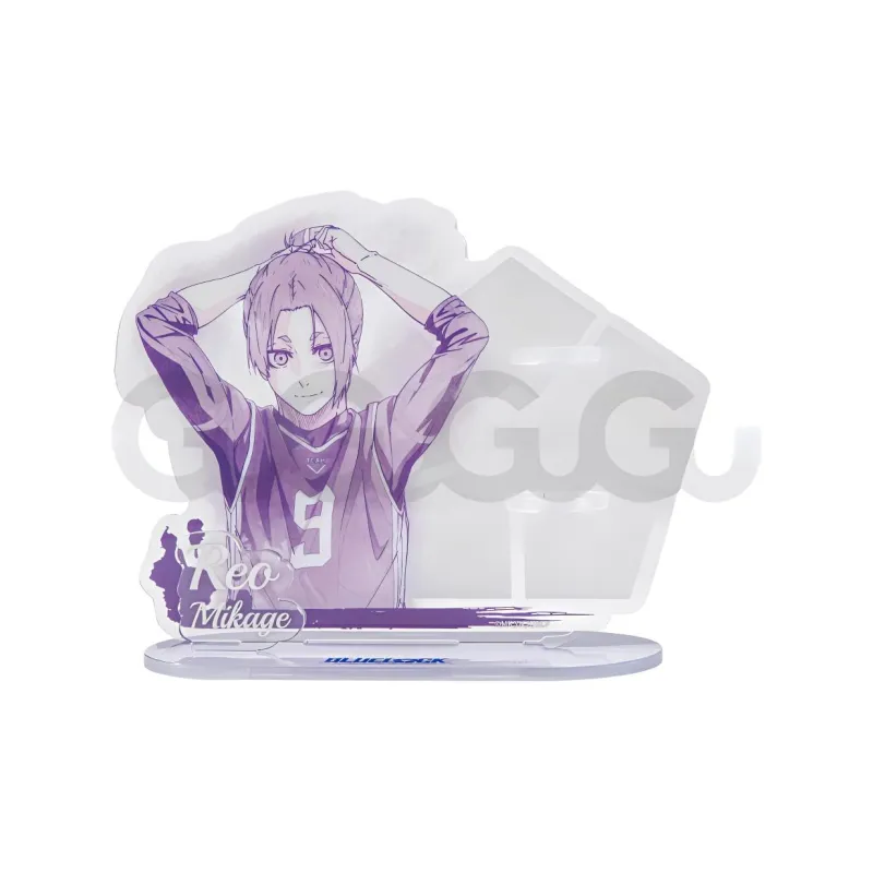 GuGuGuGu Blue Lock Watercolor Style Collection Acrylic Pen Holder Standee Acrylic Stands-20