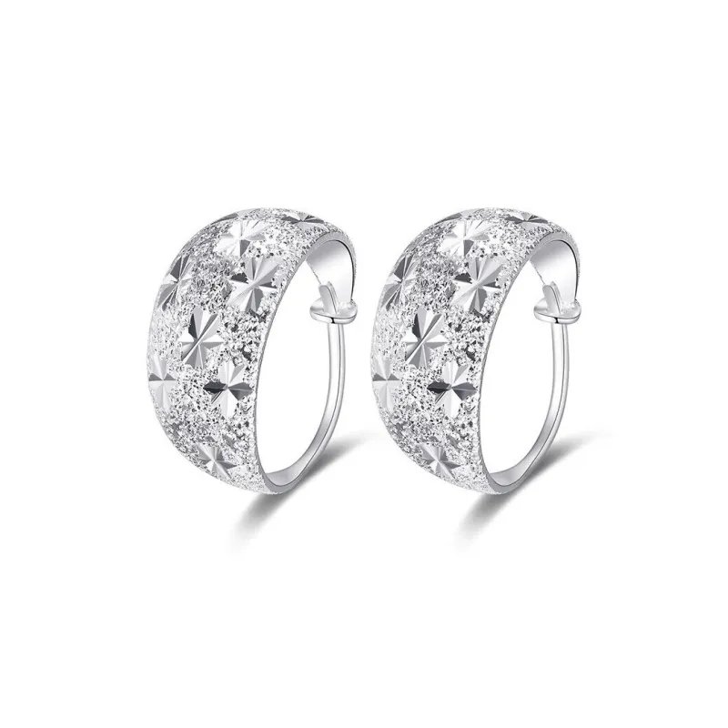 JINJI 999 Fine Silver Earrings Women's-1