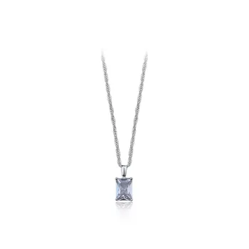 MGS S925 Silver Necklaces Women's