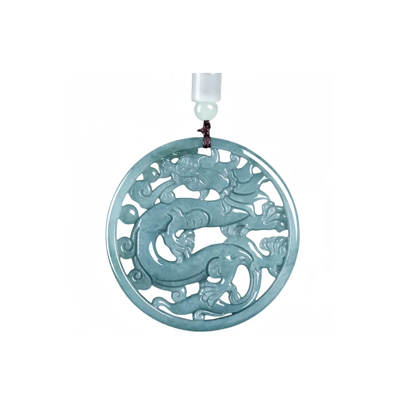 Kai Zhen Glutinous Jade Jadeite Pendants Unisex-0