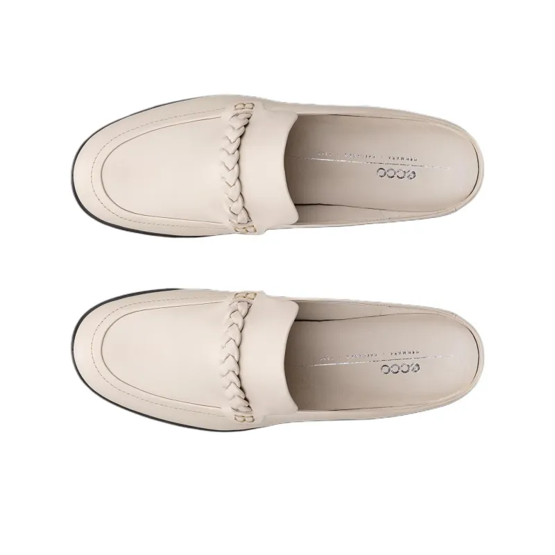 Ecco Closed Toe Slippers Women's Beige-3