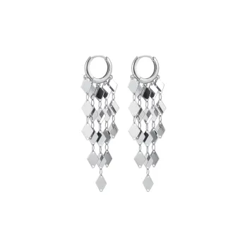 MISS XIA JWY S925 Silver Stud Earrings Women's