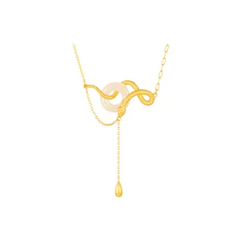 CLARKIA FLOWER Jade Necklaces Women's