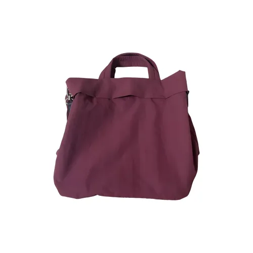 Lululemon Polyurethane Polyester Tote Bag Shopping Bag Shoulder Bag Crossbody Bag Handbag Regular Women's Red