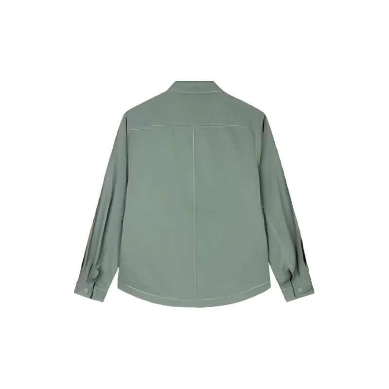 CHAOJIANTA Shirt Men's Tea Foam Green-1