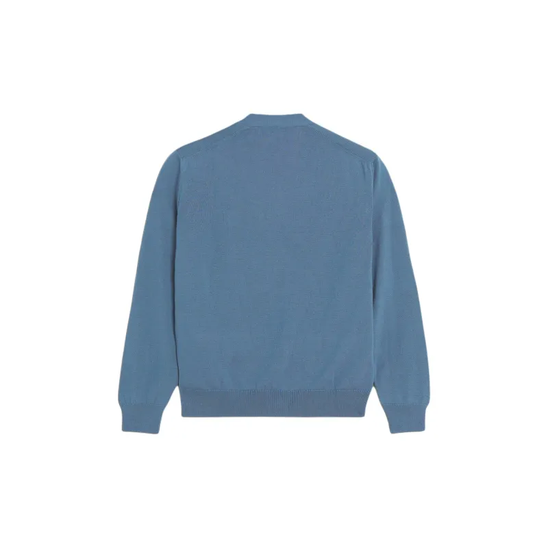 Maison Kitsune Bold Fox Head Cardigan-1