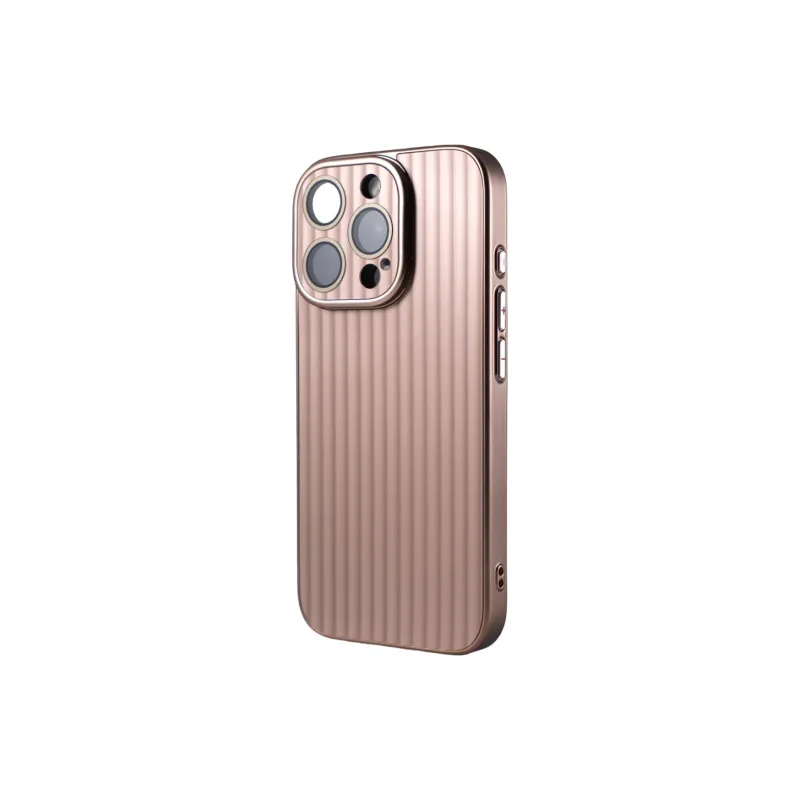 DEPA PC Material Corrugated Fully Enclosed Lens Stand Phone Cases Compatible With Apple 13 16 Series-0