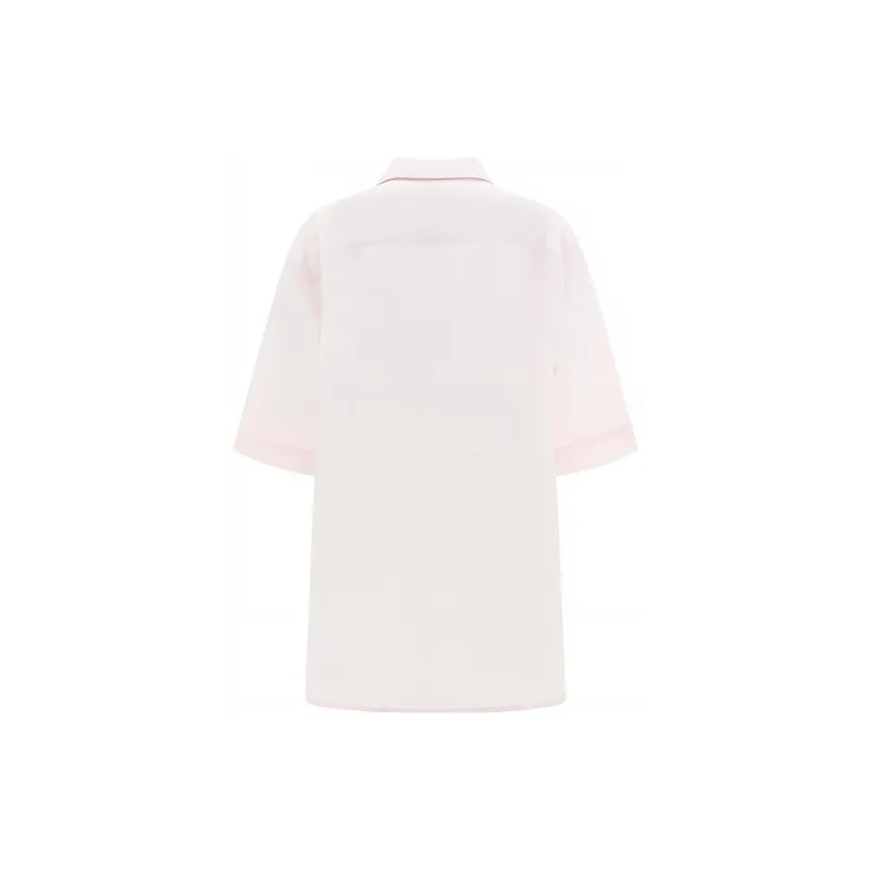 FENDI Logo Printed Short Sleeved Shirt-1