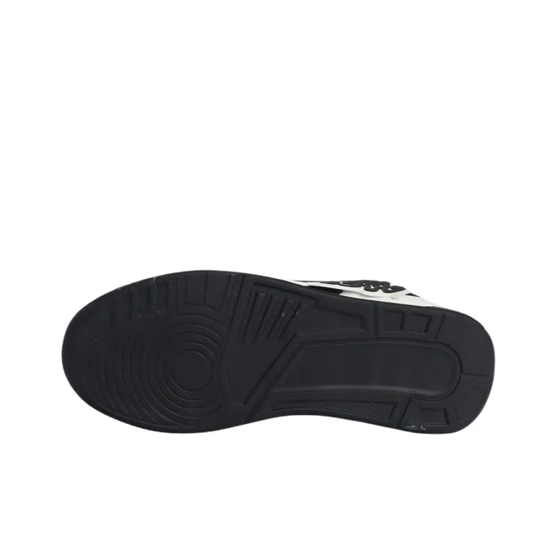 PAIN OR PLEASURE Slip Resistant Kids' Skateboarding Shoes Black Teenagers-5