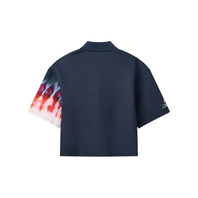 FILA x 3.1PHILLIP LIM Polo Shirt Women's Navy Blue Sea-1