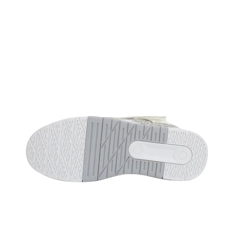 PAIN OR PLEASURE Kids' Skateboarding Shoes White Gray Teenagers-5