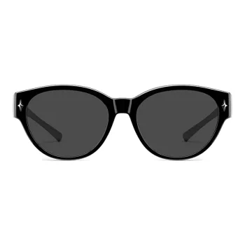 Wood Premium TR/Memory Plastic Round Sunglasses Unisex