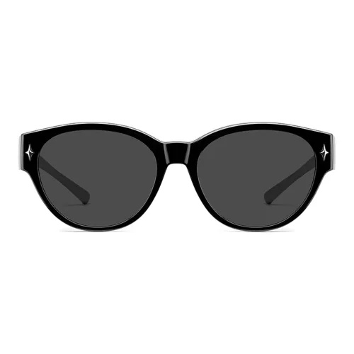Wood Premium TR/Memory Plastic Round Sunglasses Unisex