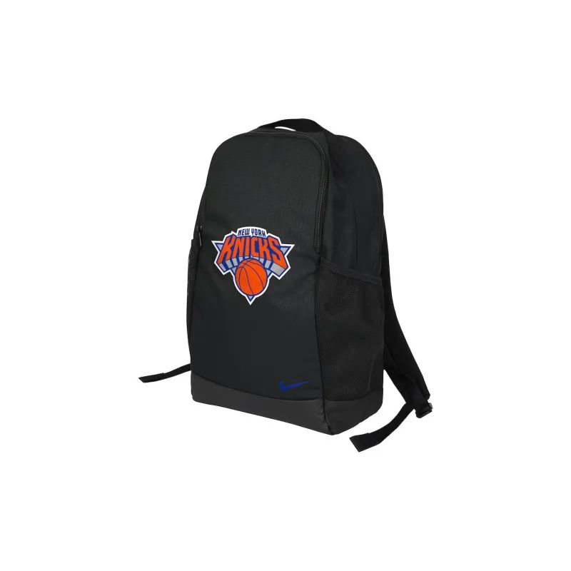 NBA New York Knicks Polyester Backpack Men's Black-1